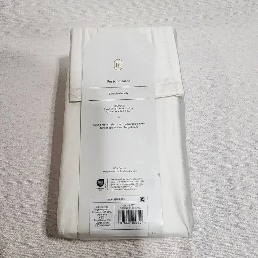 Threshold W85'' x L96'' performance flat sheets